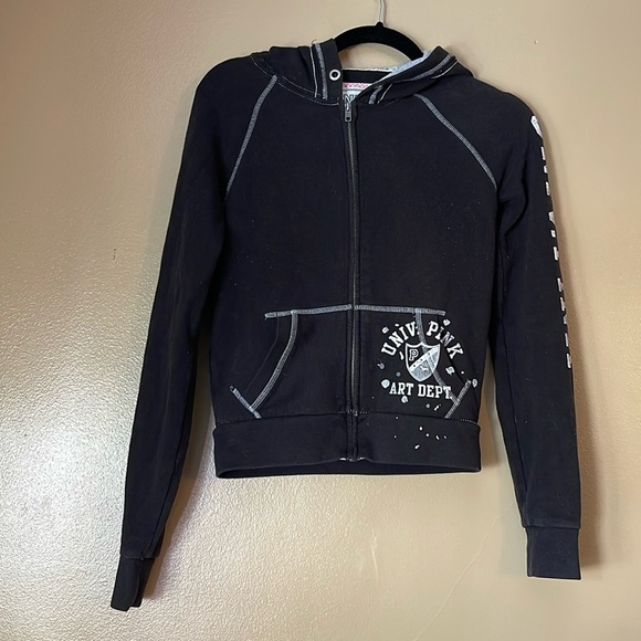 PINK BY VS • Y2K • zip up hoodie - Picture 1 of 4